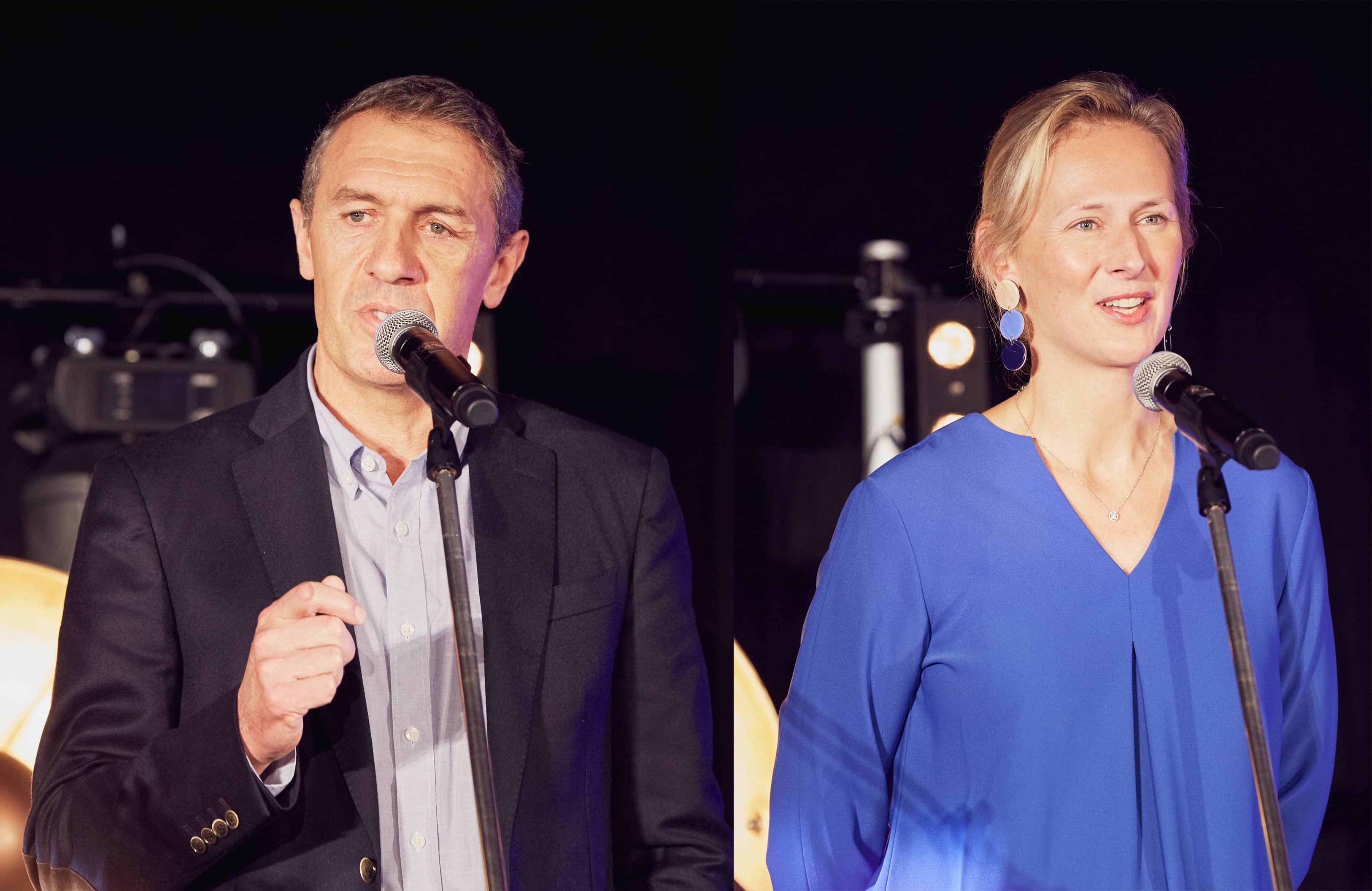 Isabel Garvey and David Sharpe